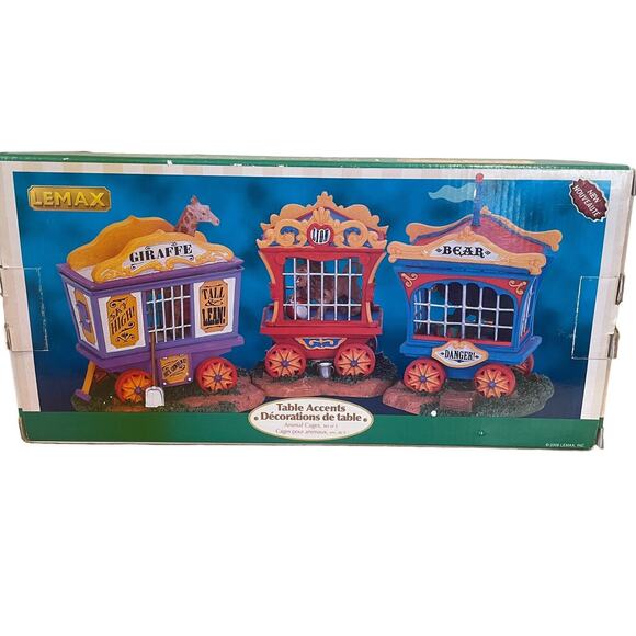 Lemax Village Carnival Collection Animal Cages 2006 Box Set of 3 #63581 - Picture 16 of 16